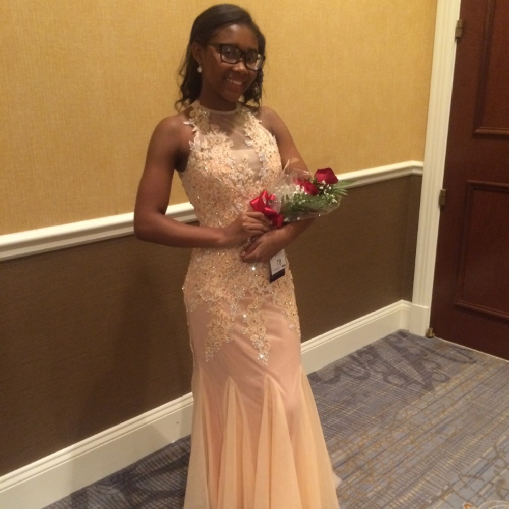 Blush Prom Dress